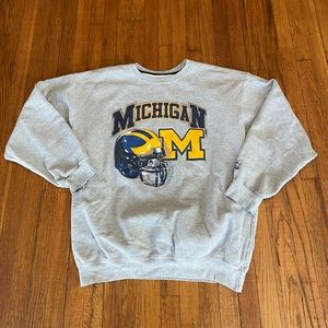 Vintage Michigan Sweetshirt Size Large